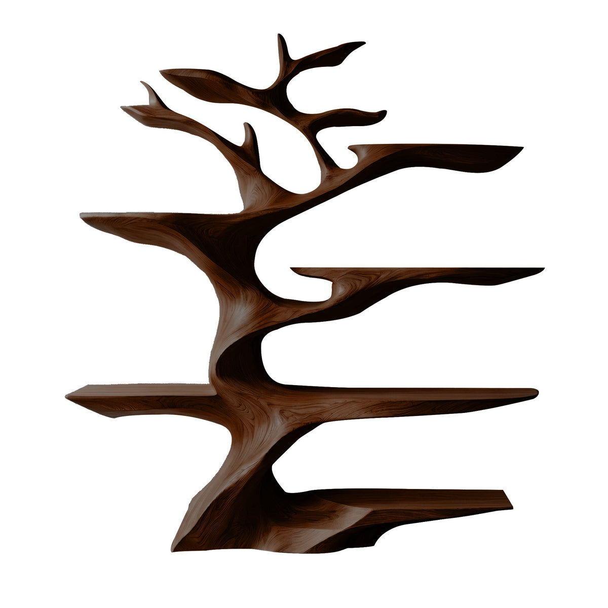 Elarion Sculptural Tree Wine Rack